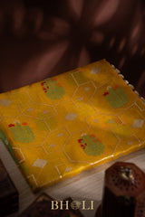 authentic jamdani banarasi with kadiyal border