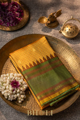 checkered kuttu silk by silk gadwal