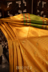 checkered kuttu silk by silk gadwal