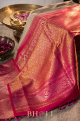 claasic handwoven silk by silk kuttu gadwal