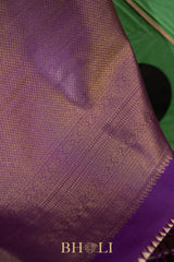 classic pure zari mulberry silk korvai kanjivaram