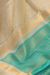 double pallu pure mulbery silk kai korvai kanjivaram