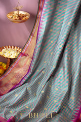 dual tone pure mulberry silk kuttu gadwal