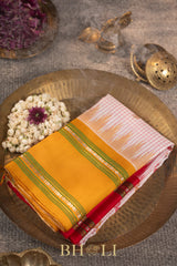 ganga jamuna border kuttu silk by silk gadwal