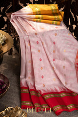 ganga jamuna border kuttu silk by silk gadwal
