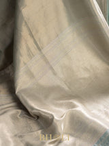 handwoven brocade light blue pure katan banarasi