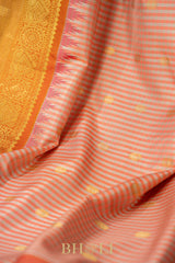 handwoven checkered kuttu pure silk gadwal