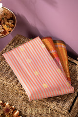 handwoven checkered kuttu pure silk gadwal