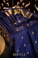 handwoven checkered pallu silk gadwal