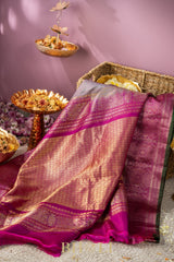 handwoven dual tone kuttu gadwal