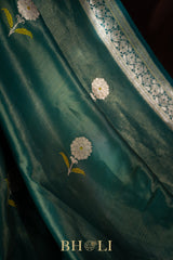 handwoven kaduwa alfi buta katan silk banarasi