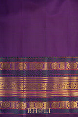 handwoven kai korvai pure mulberry silk kanjivaram