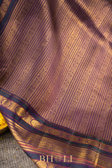 handwoven kai korvai pure mulberry silk kanjivaram