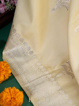 handwoven light green kaduwa buta katan silk banarasi