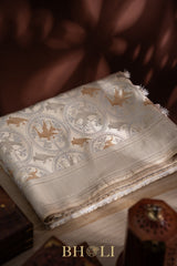 handwoven mashru gaji kaduwa banarasi