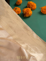 handwoven mashru silk banarasi