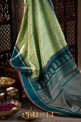 handwoven meenakari butas kuttu gadwal