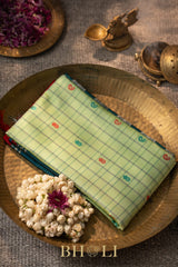 handwoven meenakari butas kuttu gadwal