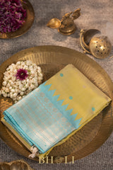 handwoven meenkari kuttu border silk by silk gadwal