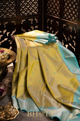 handwoven meenkari kuttu border silk by silk gadwal