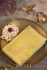 handwoven meenkari kuttu border silk by silk gadwal