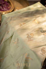 handwoven mulberry silk by silk gadwal