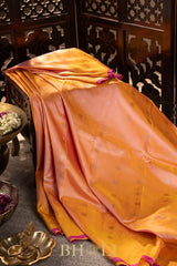 handwoven mulberry silk by silk gadwal