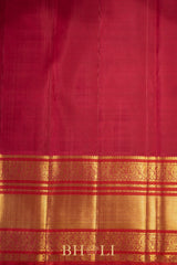 handwoven paisley buta kai koravi pure silk kanjivaram