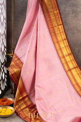 handwoven paisley buta kai koravi pure silk kanjivaram