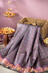 handwoven pastel silk by silk kuttu gadwal