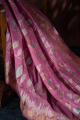 handwoven pure katan silk kaduwa meenakari banarasi