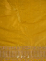 handwoven Pure katan silk meenakari kaduwa jungla banarasi