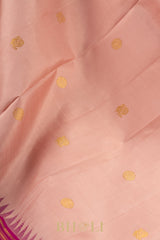 handwoven pure mulberry silk korvai kanjivaram
