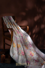 handwoven pure tissue silk kaduwa meenakari banarasi