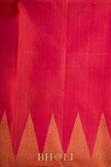handwoven pure zari 8kol border mulberry silk kanjivaram
