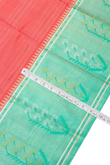 Handwoven Pure Zari Mulberry silk asawali buta border korvai kanjivaram