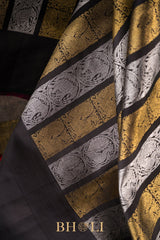 handwoven pure zari mulberry silk kanjivaram