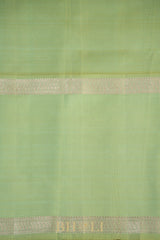 handwoven pure zari mulberry silk korvai retta pettu kanjivaram