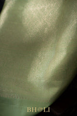 handwoven pure zari mulberry silk korvai retta pettu kanjivaram