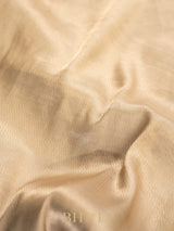 handwoven soft kora brocade gold body with kaduwa meenakari border banarasi