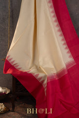 handwoven thread work pure mulberry silk kanjivaram