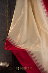 handwoven thread work pure mulberry silk kanjivaram