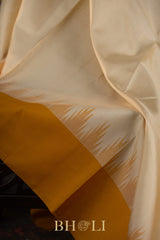 handwoven thread work thazhampoo reku korvai pure silk kanjivaram
