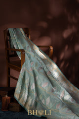 handwoven tissue mulberry silk kaduwa meenakari banarasi