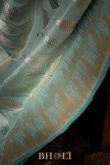 handwoven tissue mulberry silk kaduwa meenakari banarasi