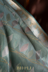 handwoven tissue mulberry silk kaduwa meenakari banarasi