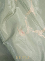 handwoven tissue silk kaduwa modern classic banarasi