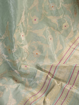 handwoven tissue silk kaduwa modern classic banarasi