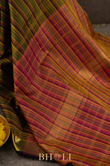 handwoven zari striped pure mulberry silk kanjivaram
