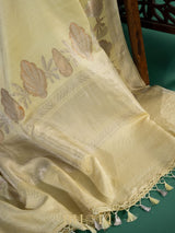 light green kaduwa sona rupa border butas katan silk banarasi